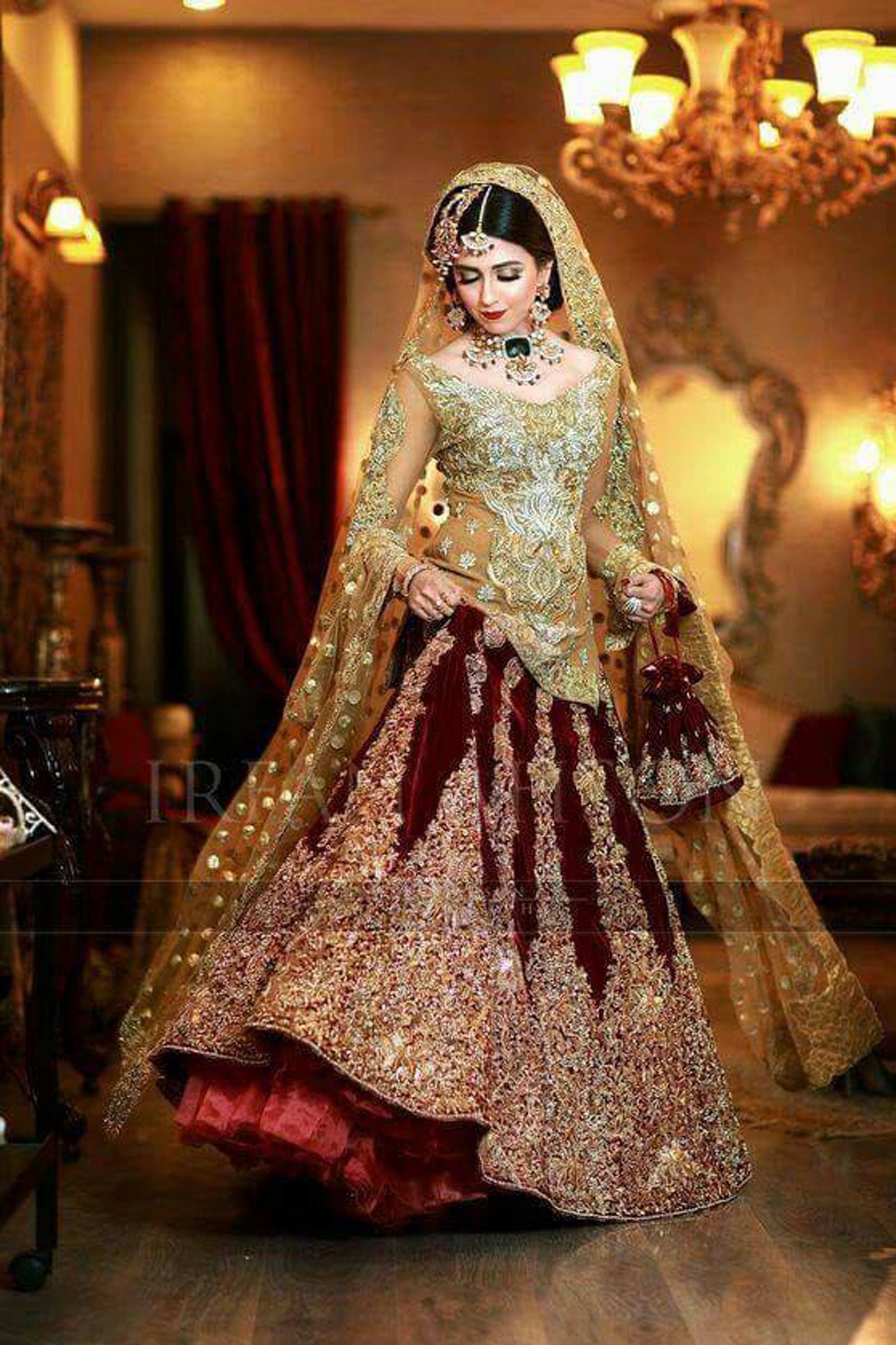 new style dulhan dress