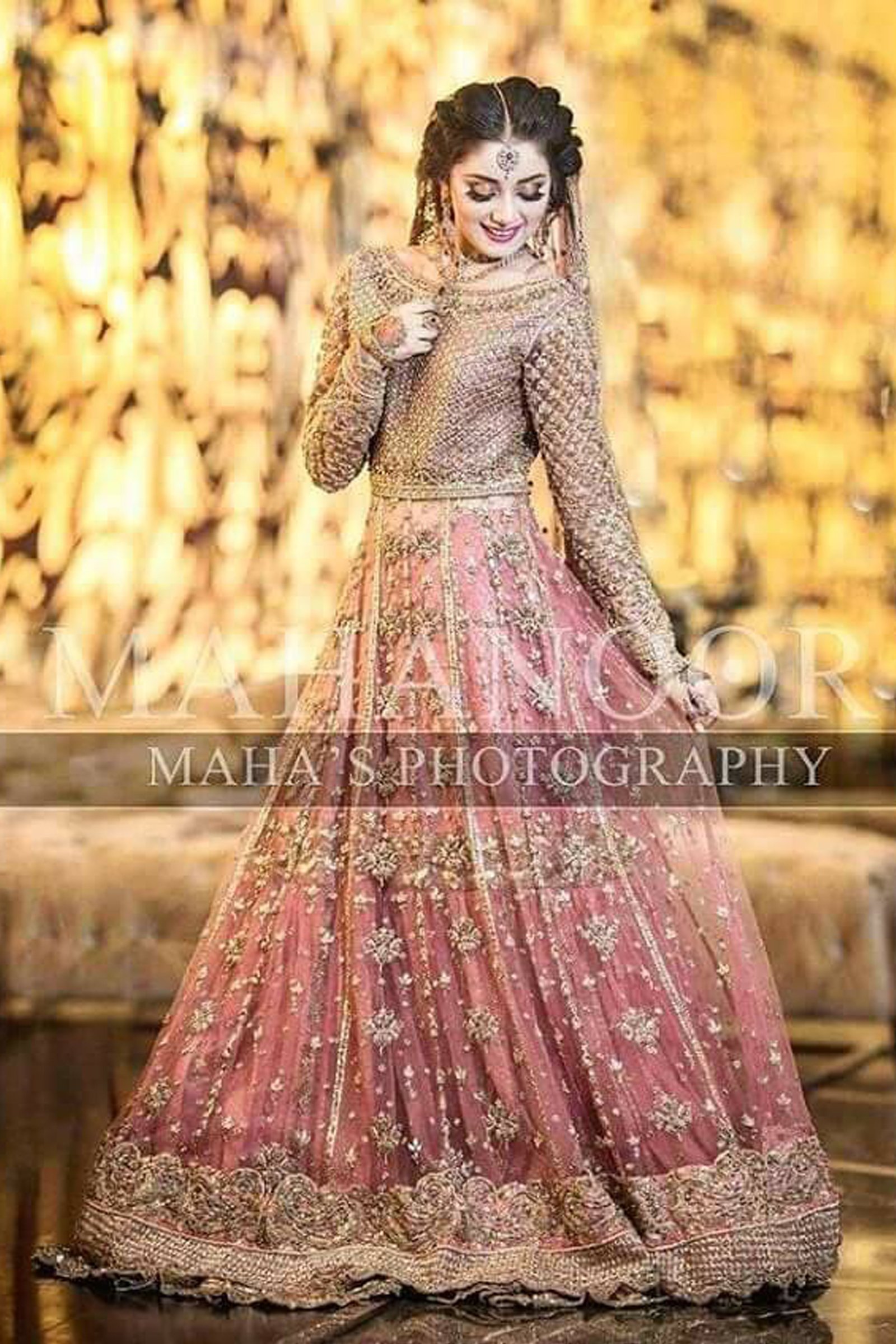 bridal dresses pakistani 2018 in red colour