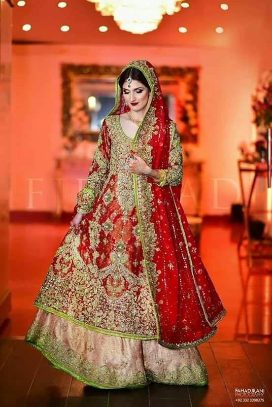 latest pakistani wedding dresses 2019