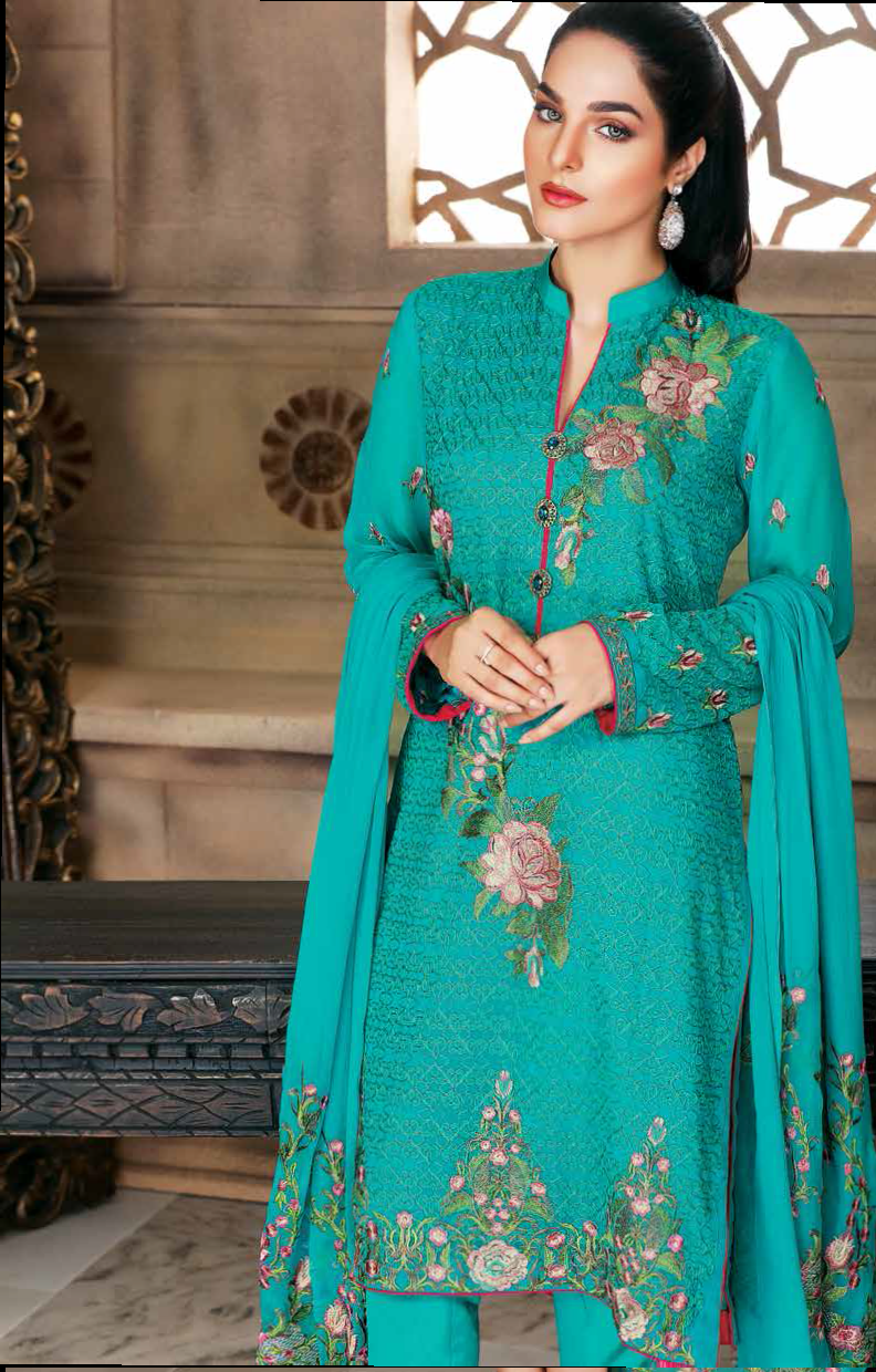 chiffon suits wholesale