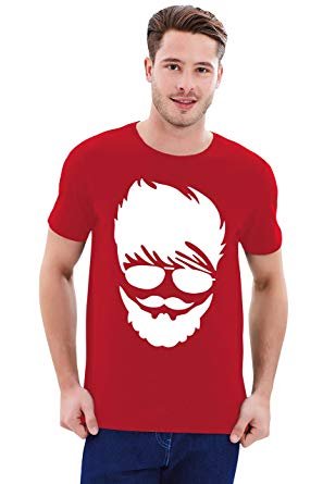 Buy plain t-shirts or polo style t-shirts in number of designs in red color