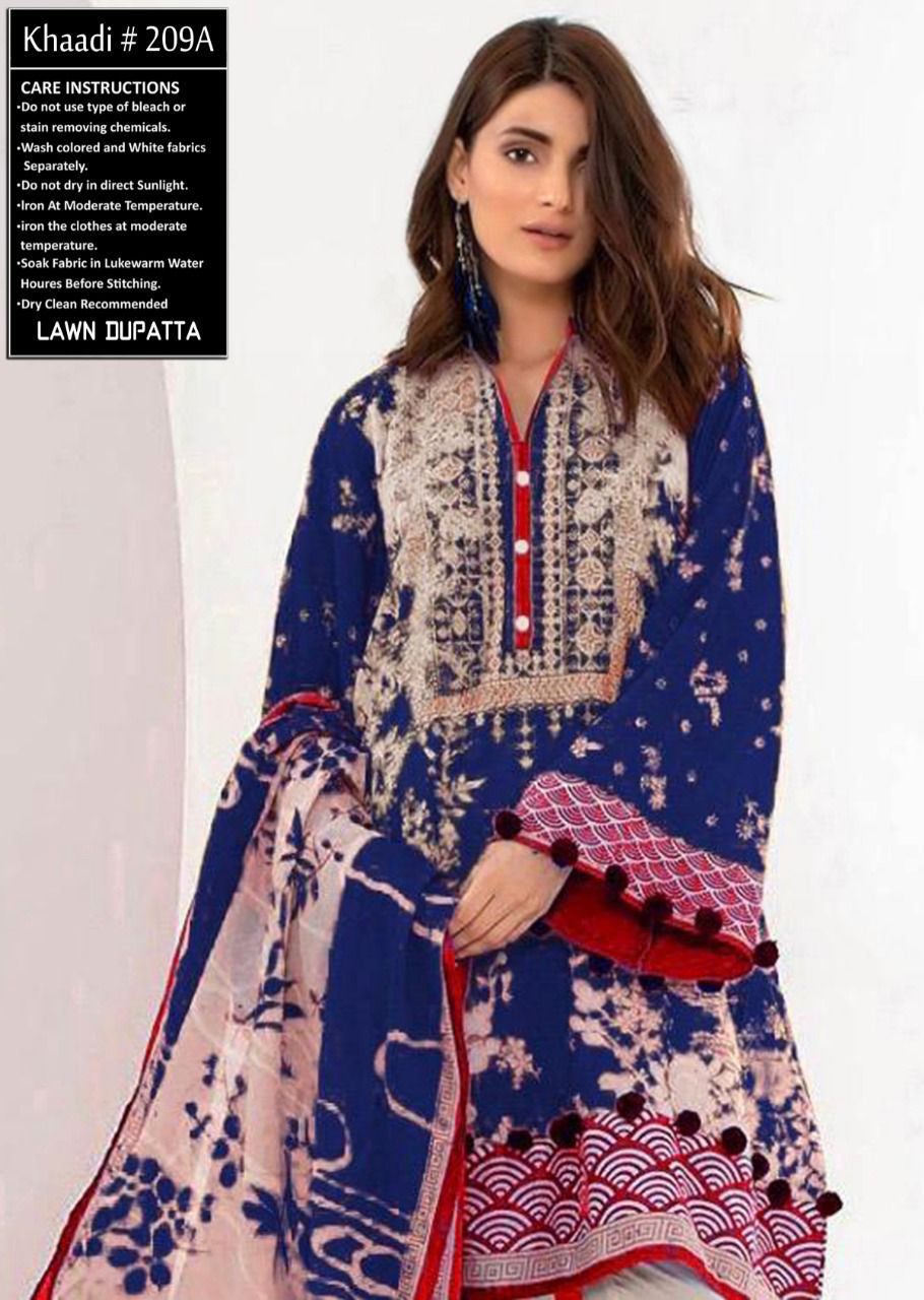 khaadi stitched suits