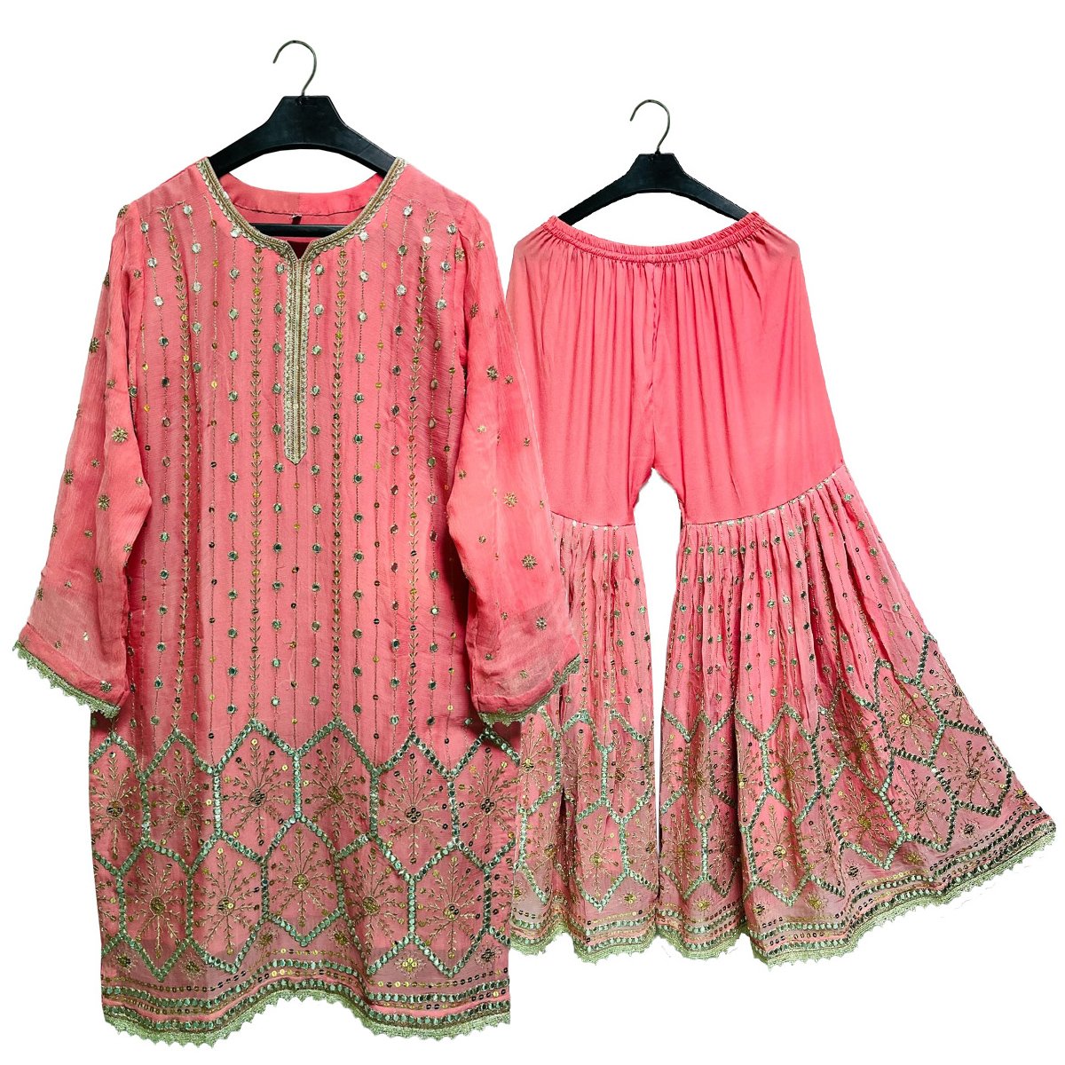 Palazzo Pakistani Suits - Free Shipping on Palazzo Pakistani Clothing Online  in USA