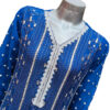 Blue Color Pakistani Chiffon Designer Outfit