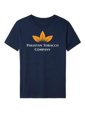 Dark Blue Company T-Shirts With Logo