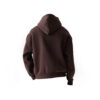 Seal Brown 80 Cotton 20 Polyester Hoodie Wholesale