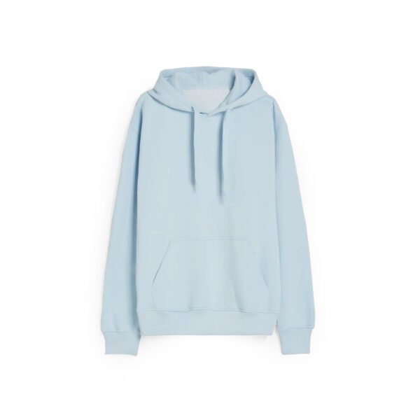 Skylight Blue 80 Cotton 20 Polyester Hoodie Wholesale