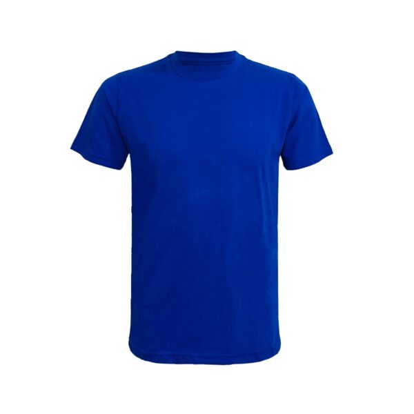 blue plain t shirts wholesale