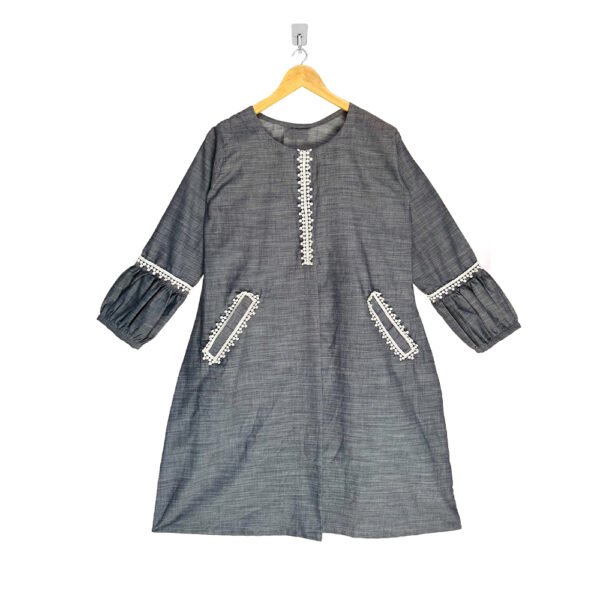 Friar Grey Solid Designer wholesale kurta online bradford