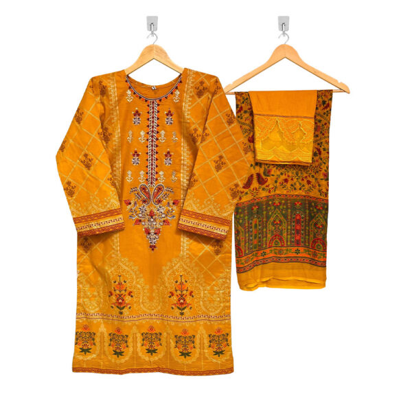 Pumpkin Orange wholesale pakistani shalwar kameez online for women