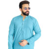 Cyan Men's Pakistani Shalwar Kameez Wholesale