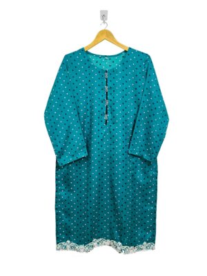 Dark Cyan Pakistani kurtis UK