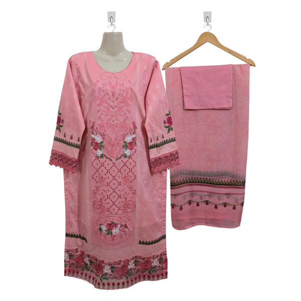 Dark Pink pakistani lawn suits online