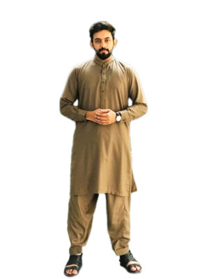Light Brown Wholesale Men's Shalwar Kameez