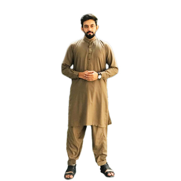 Light Brown Wholesale Men's Shalwar Kameez