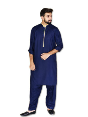 Navy Blue Men's Wholesale Pakistani Suit