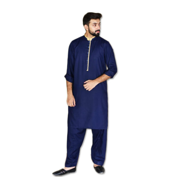 Navy Blue Men's Wholesale Pakistani Suit