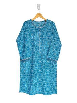 Nice Blue Ready To Wear Pakistani wholesale kurtis online