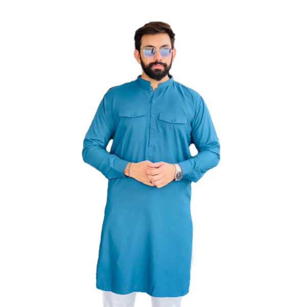 Zink Color Men's Pakistani Wholesale Salwar Kameez