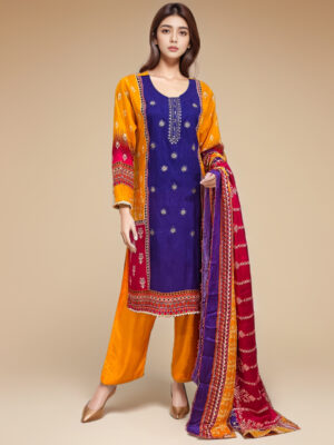 Multi Color pakistani linen suits wholesale