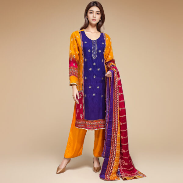 Multi Color pakistani linen suits wholesale