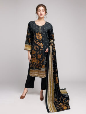 Wholesale Black Pakistani dhanak suits