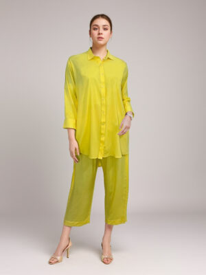 Wholesale Mudddy yellow co ord set pakistan