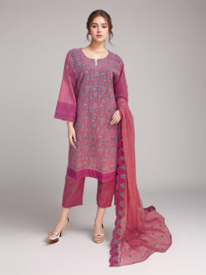 muted pink wholesale pakistani lawn suits online