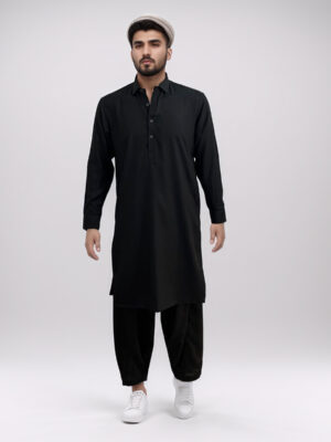 Black mens shalwar kameez pakistani