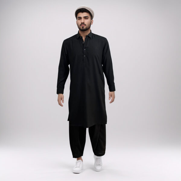 Black mens shalwar kameez pakistani