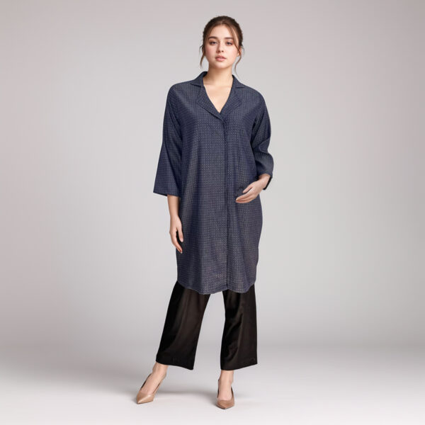 Davy Grey wholesale pakistani kurti linen