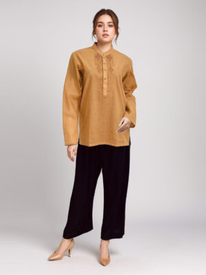 Light Camel Pakistani Kurtis wholesale UK