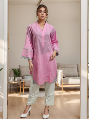 Rose Pink wholesale kurti manufacturers