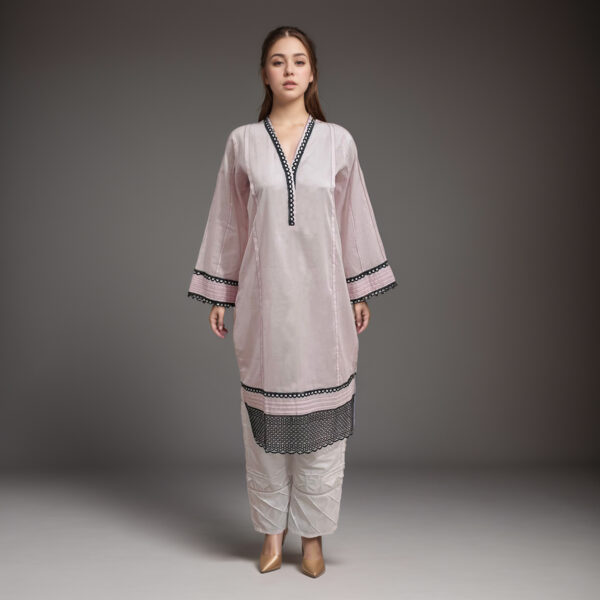 Light Pink Pakistan kurti wholesale