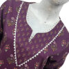 Grape Purple Pakistan wholesale linen 2pc suit