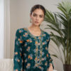 Dark Green pakistani kurtis wholesale