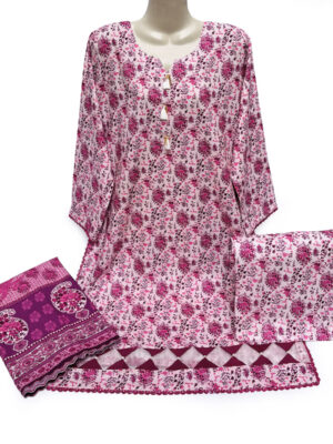 Pale Pink linen suits wholesale pakistan