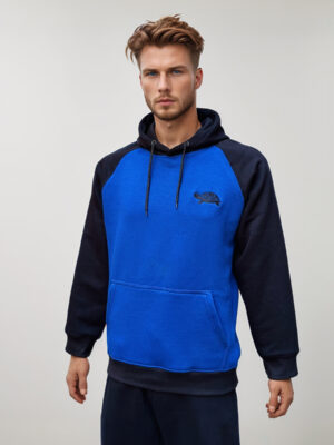 Black & Blue wholesale cotton hoodie