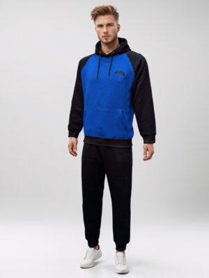 Black & Blue wholesale hoodie and jogger sets