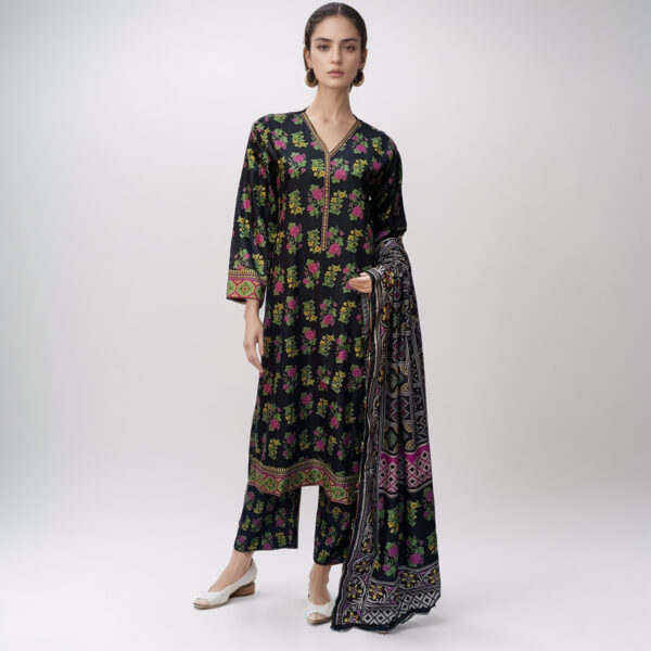 Black pakistani linen suits wholesale