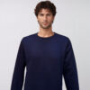 Blue wholesale Blank cotton sweatshirt