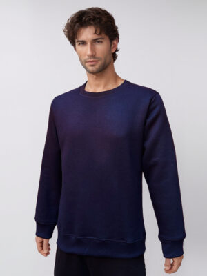 Blue wholesale Blank cotton sweatshirt