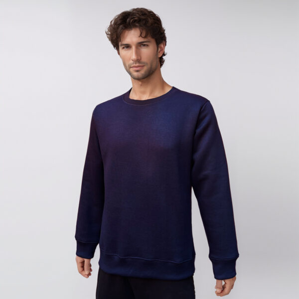 Blue wholesale Blank cotton sweatshirt