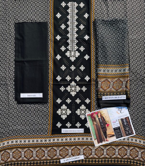 Dark Browen Pakistani Lawn Suit online