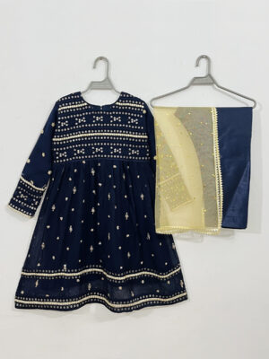 Navy blue Party dresses for girls