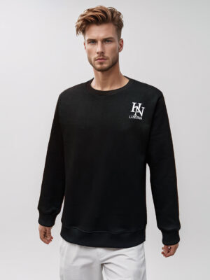 black wholesale cotton sweatshirt