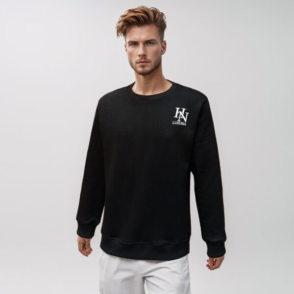 black wholesale cotton sweatshirt