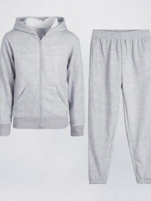 Light Grey Wholesale jogger set