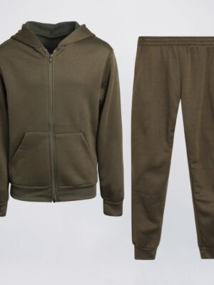 Olive wholesale jogger sets