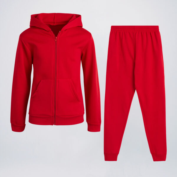 Red wholesale mens jogger sets